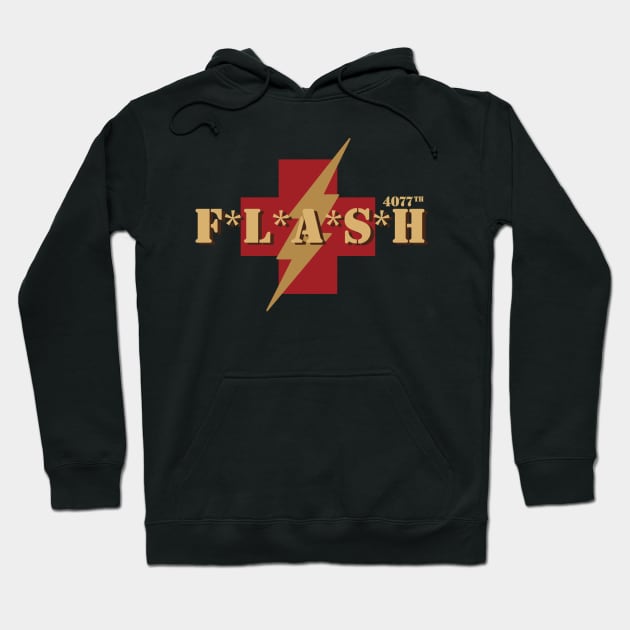 FLASH 4077 Hoodie by saedru